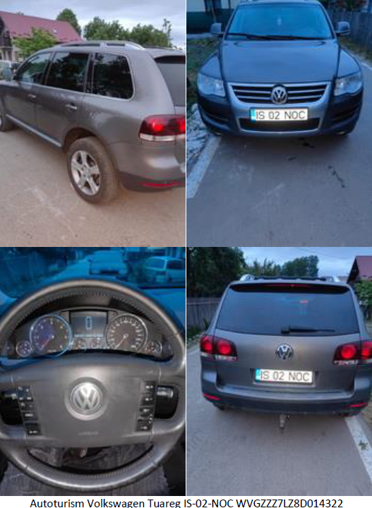 Ovy Maleri Autoturism Volkswagen Tuareg IS-02-NOC