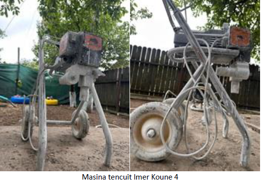 Ovy Maleri Mașină tencuit Imer Koune 4